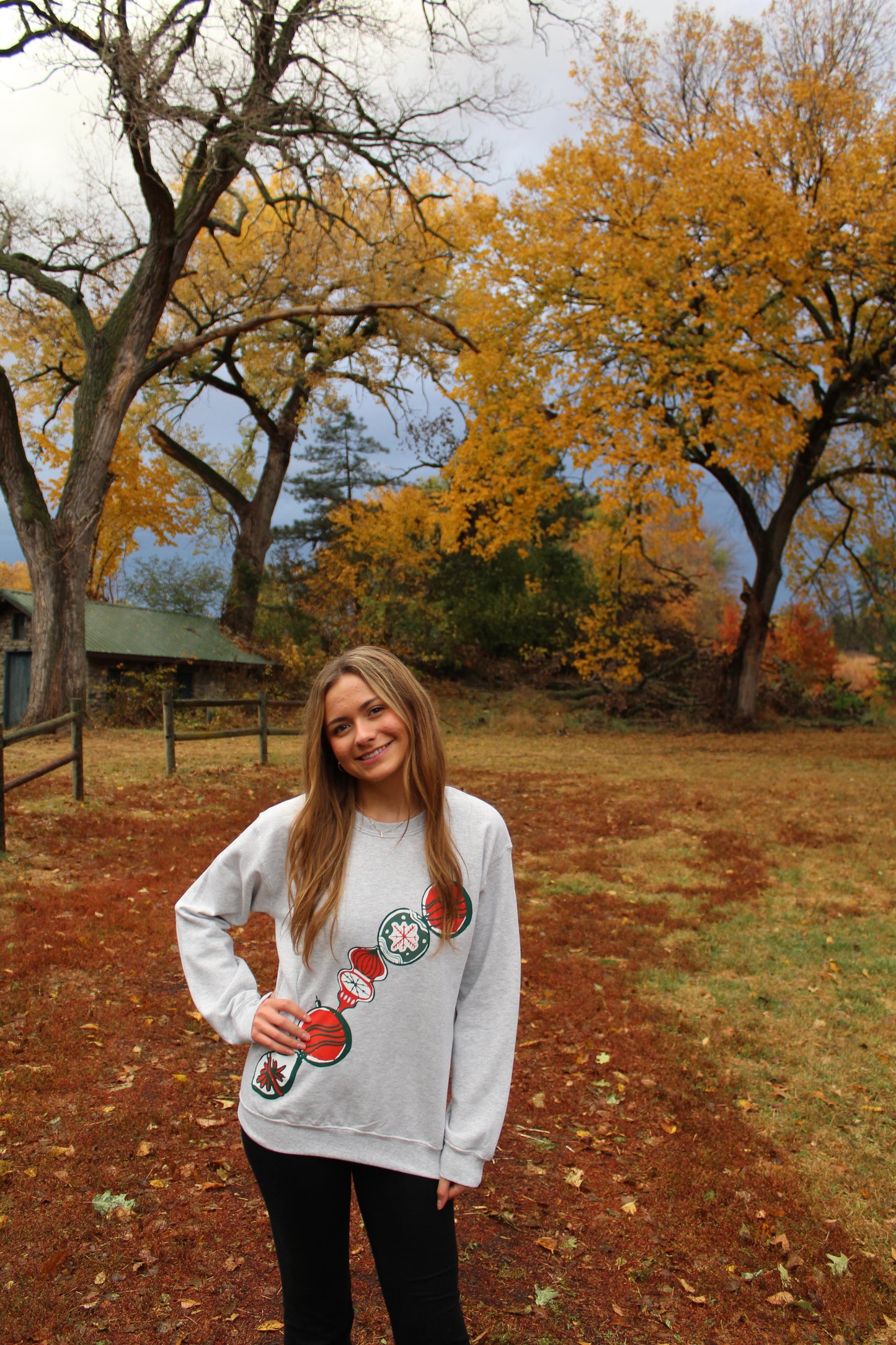 Festive Ornament Sweatshirt