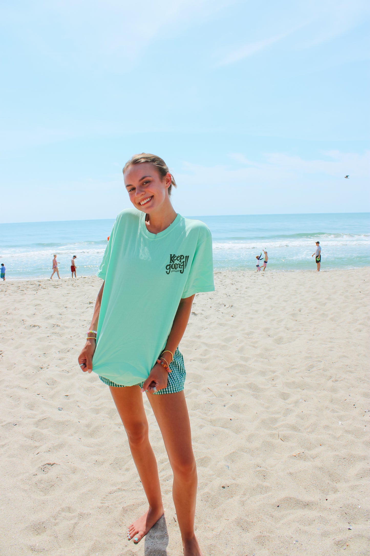 Someone is Happier Island Green Tee