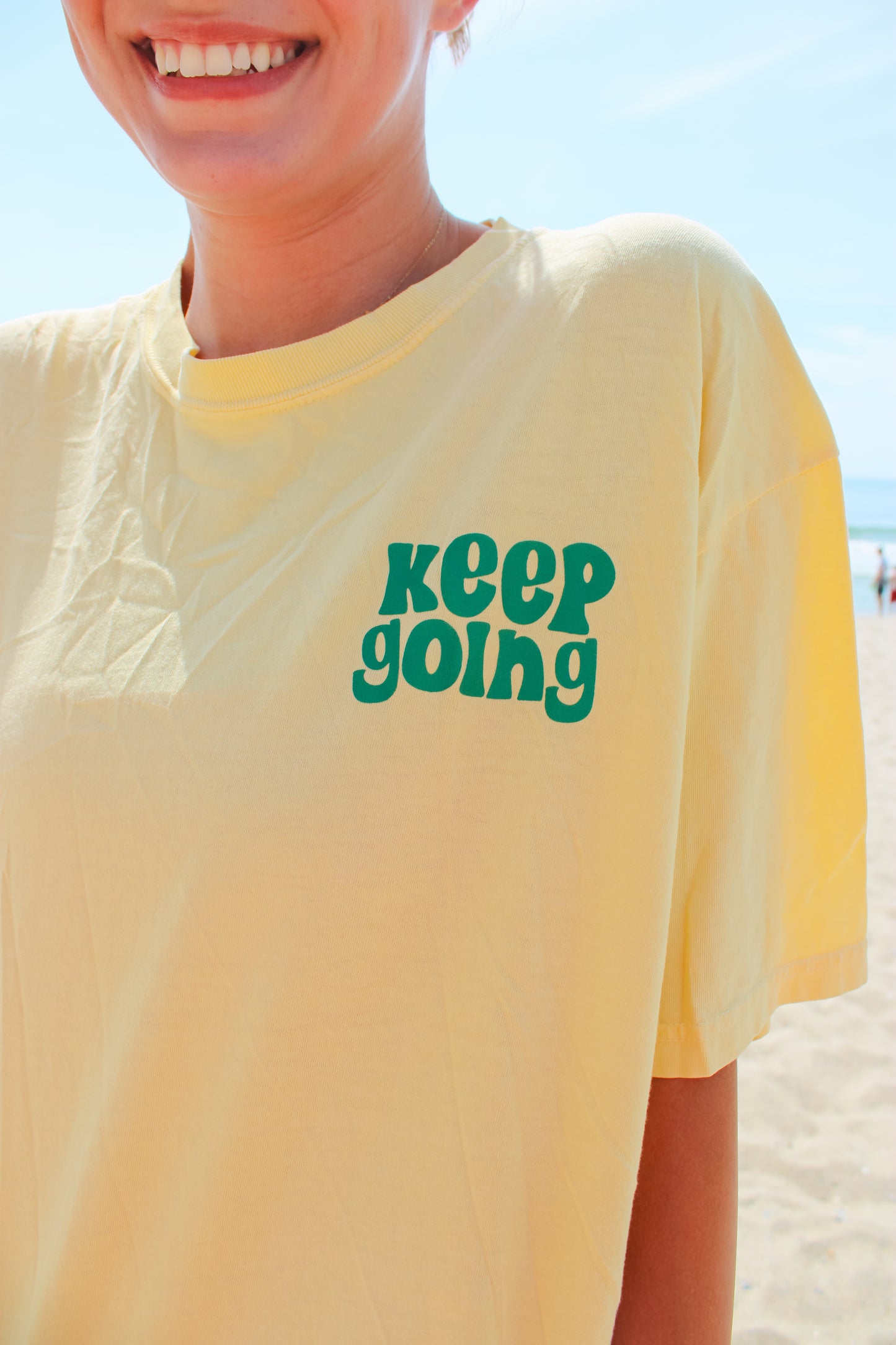 Someone is Happier Butter Tee
