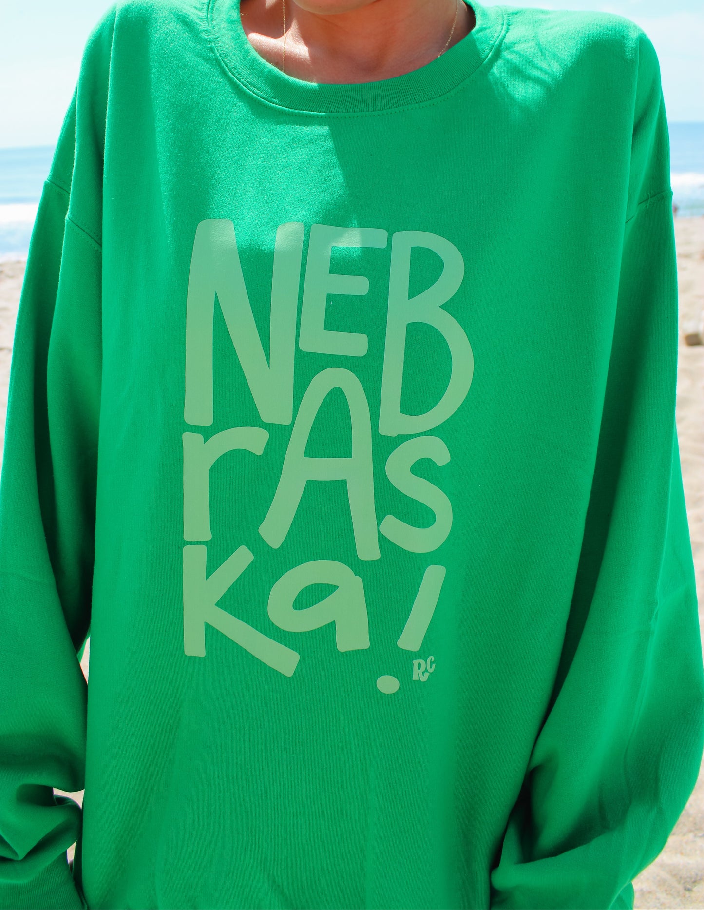 Nebraska Zig Zag Green