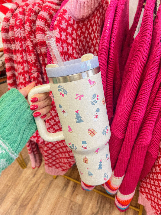 Holiday Cuteness 40oz Tumbler