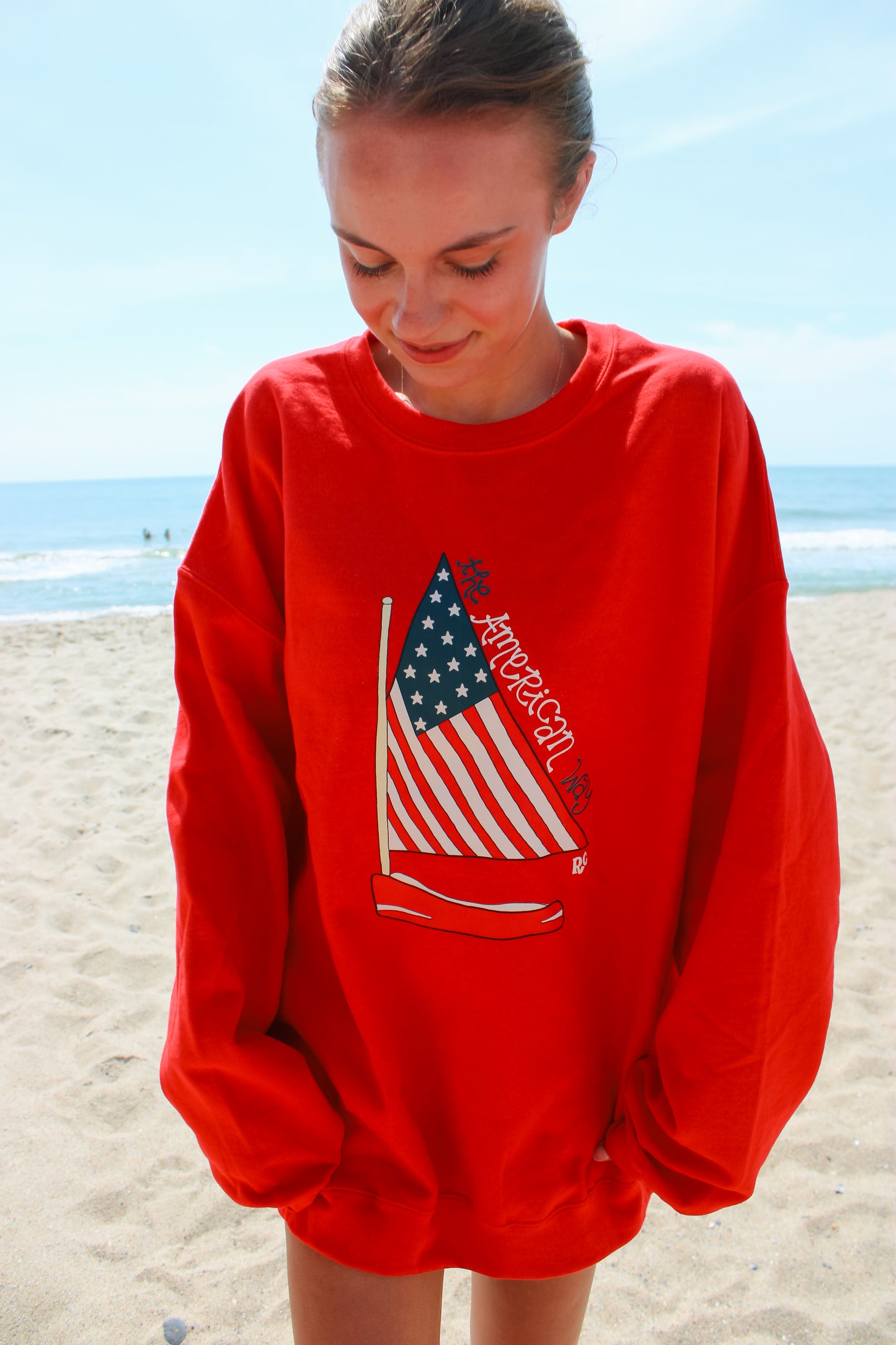The American Way Red Crew