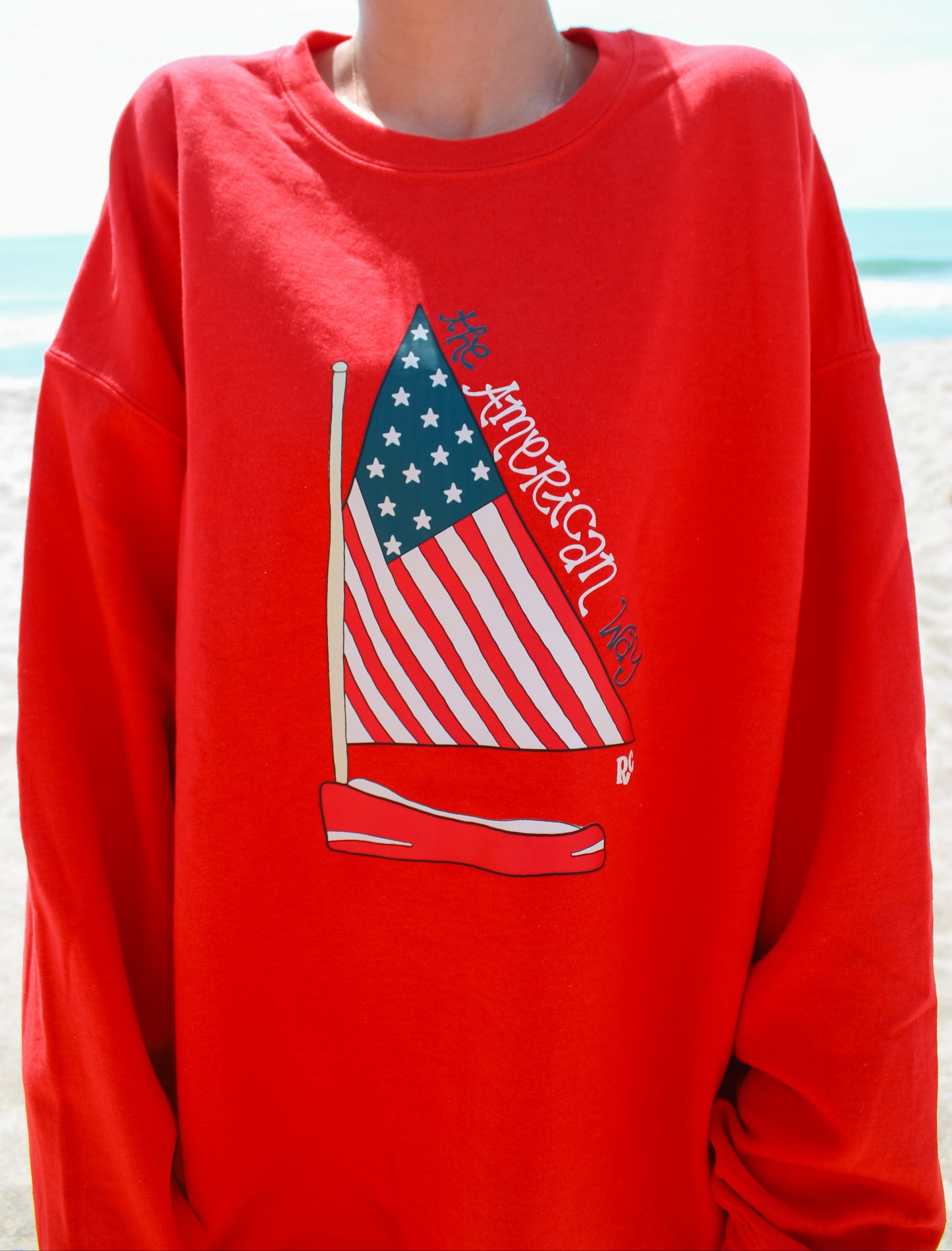 The American Way Red Crew