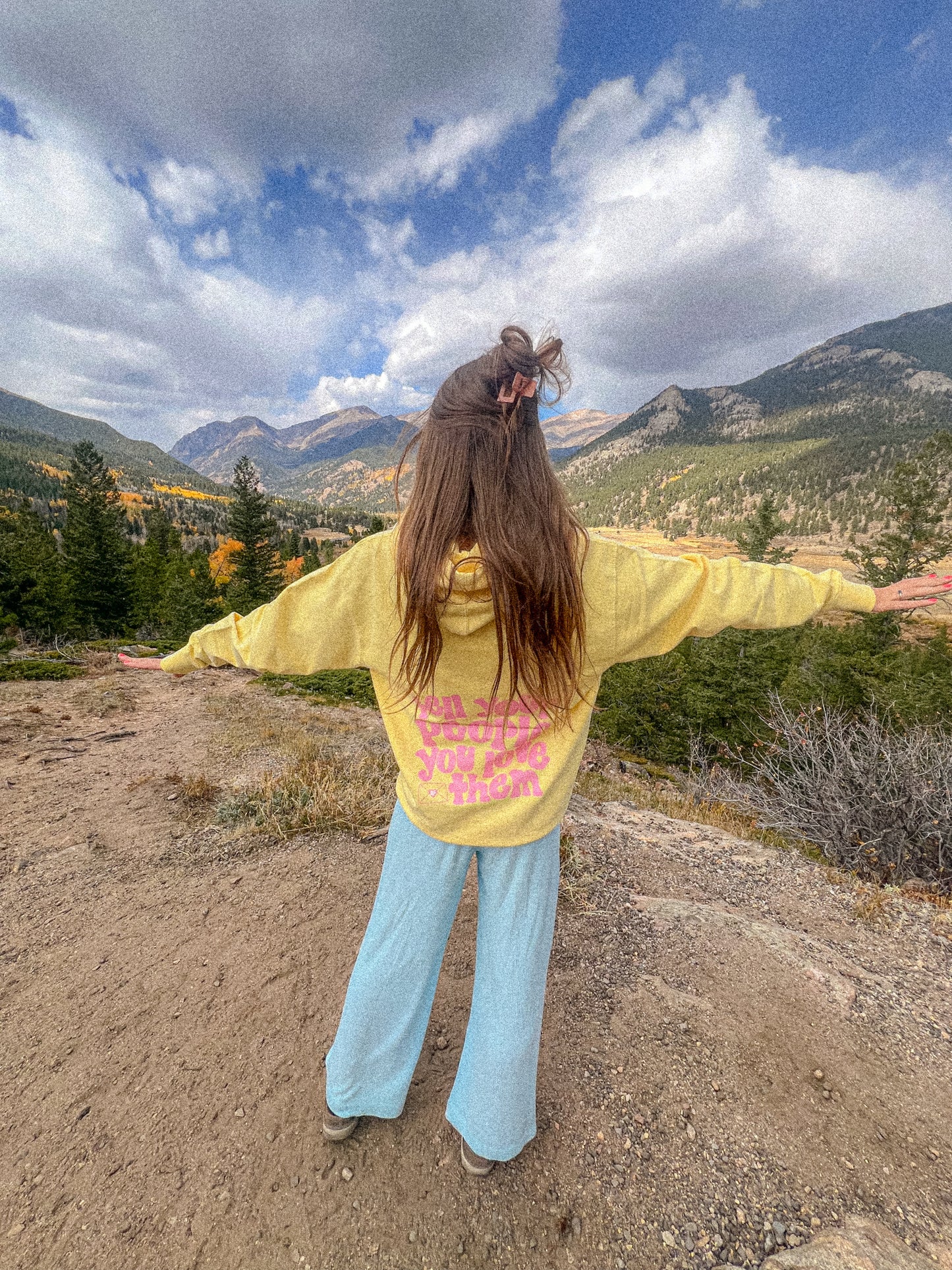 Tell Your People You Love Them Hoodie Yellow