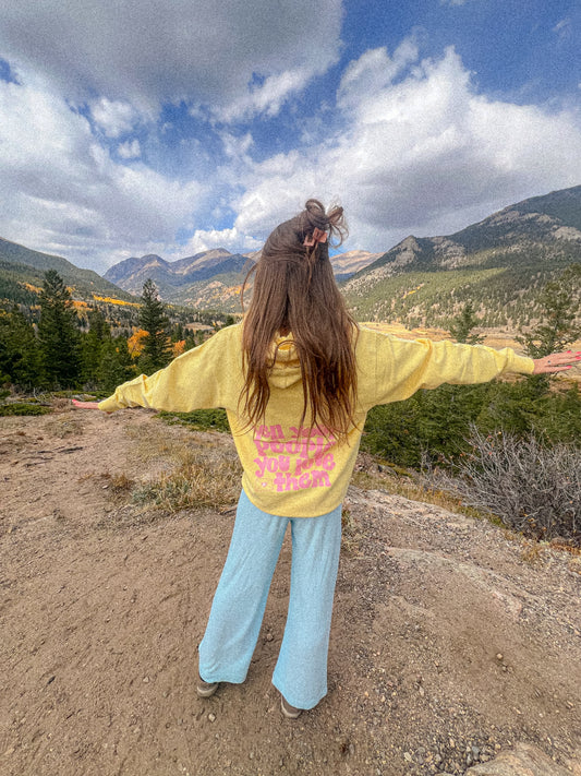 Tell Your People You Love Them Hoodie Yellow