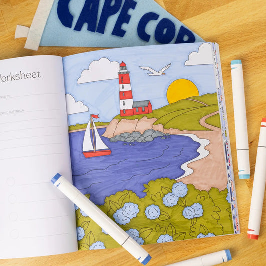 Americana Coloring Book