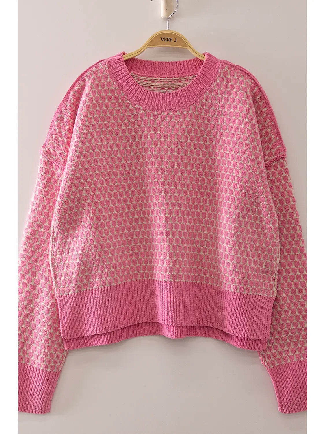 Pink Sweater