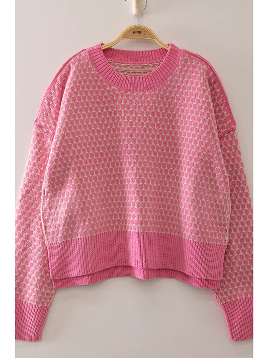Pink Sweater