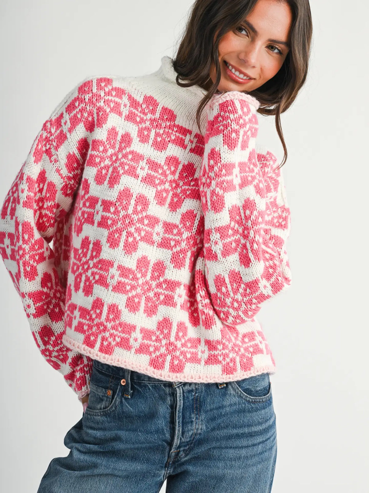 Isle Pink Sweater
