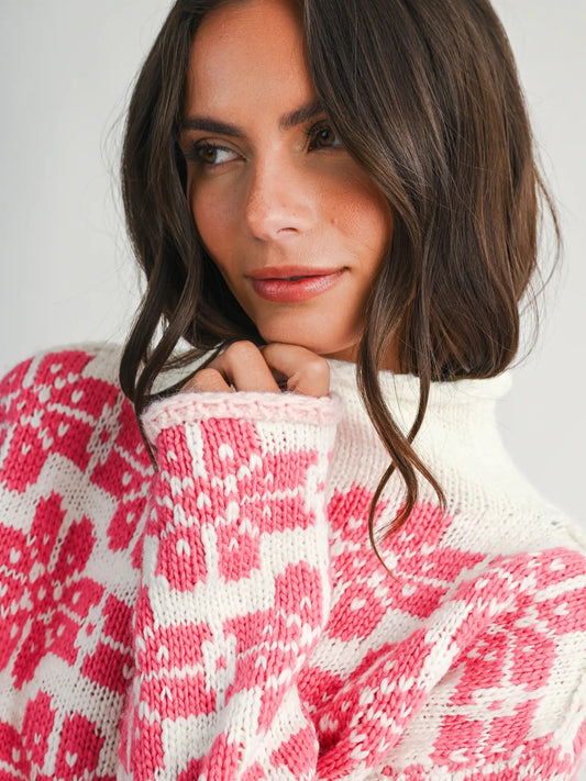 Isle Pink Sweater