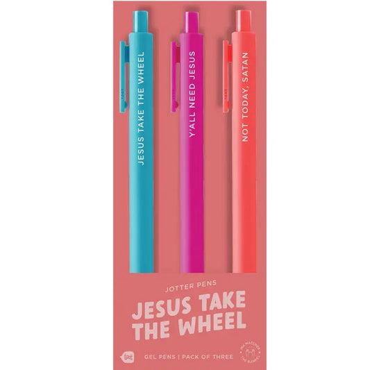 Jesus Take the Wheel Pens