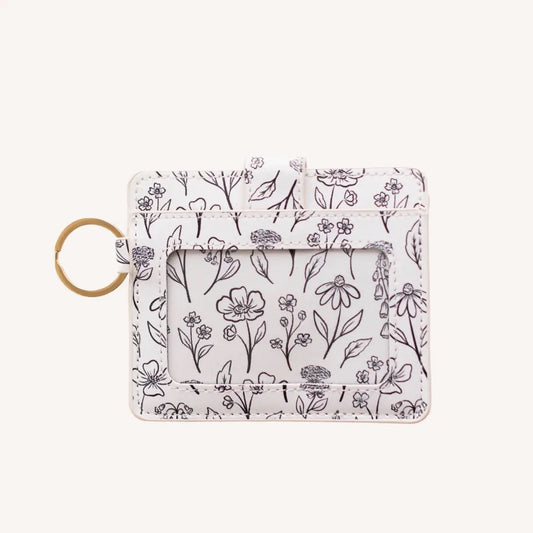 Neutral Floral Wallet