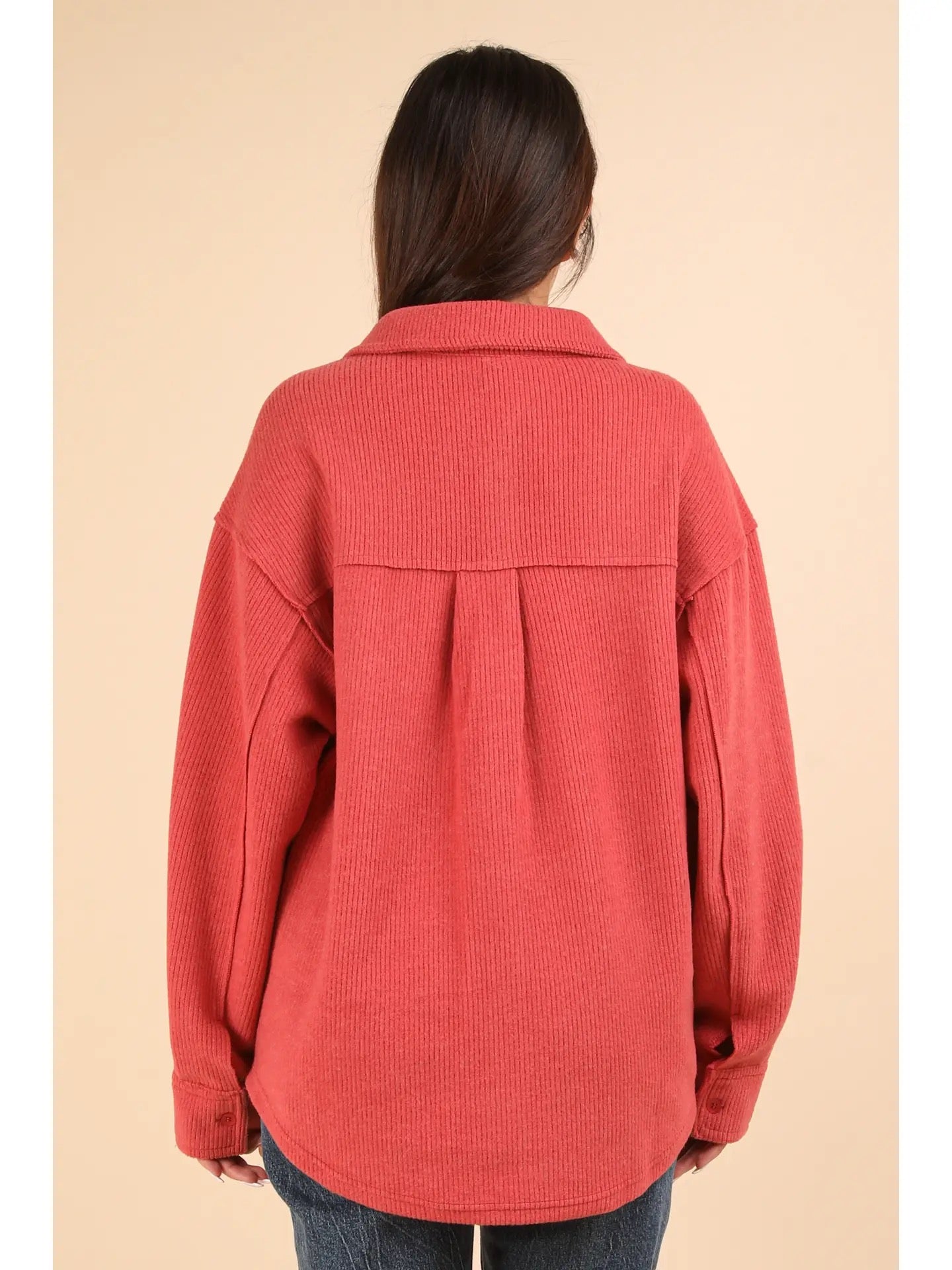 Loveland Shacket Red