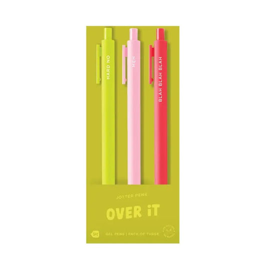 Over It Pen Set