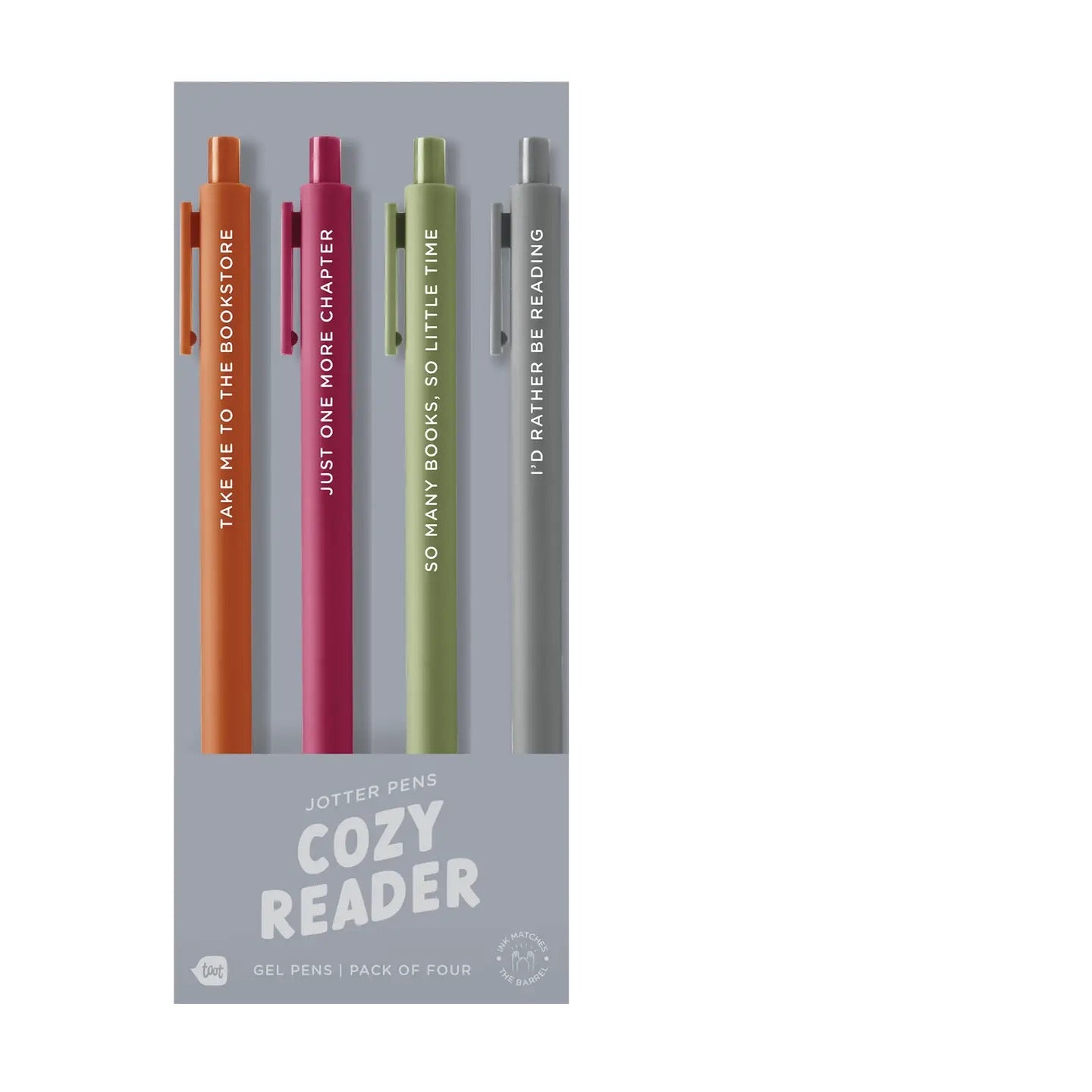 Cozy Reader Pen Set