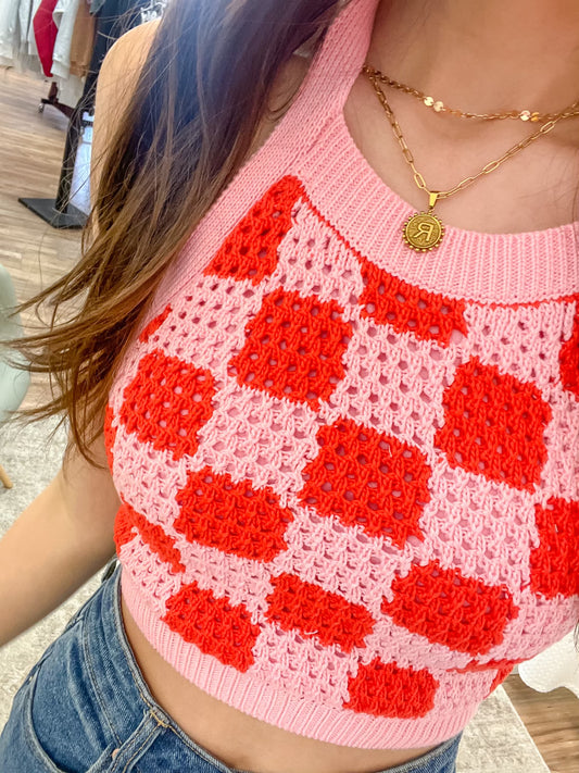 Lover Crochet Top