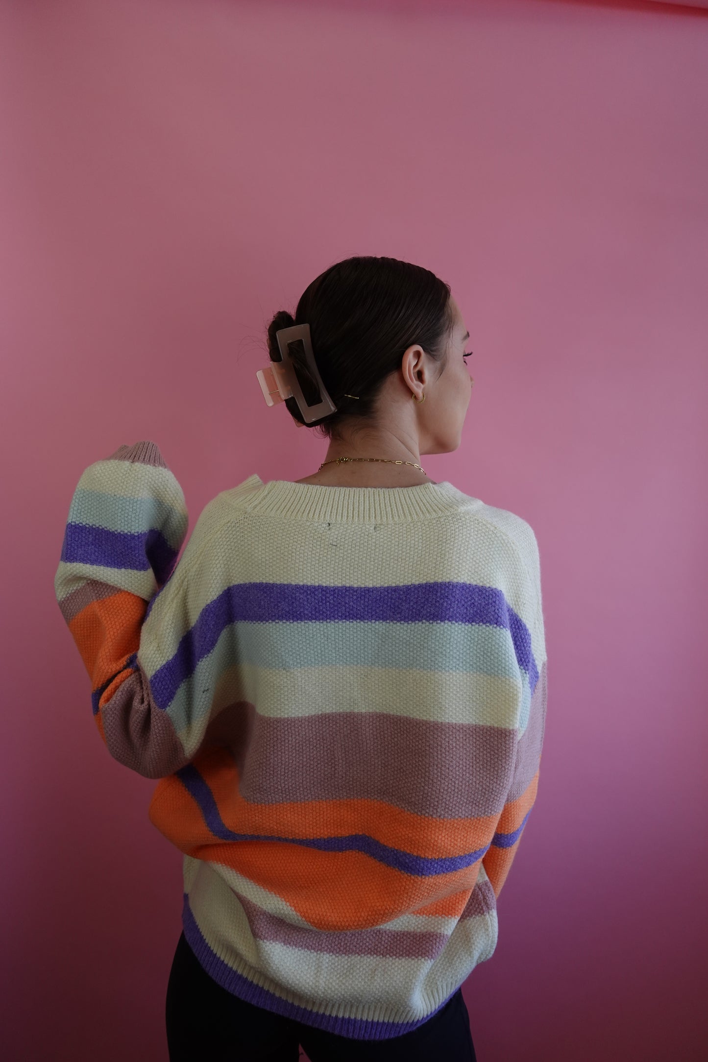 Lavender Blush Cardigan Sweater