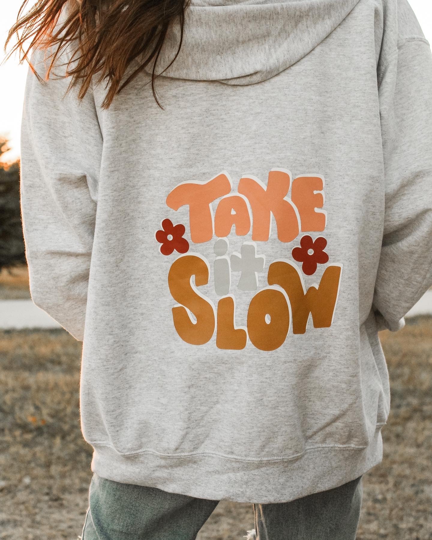 Take It Slow Zip Up Hoodie