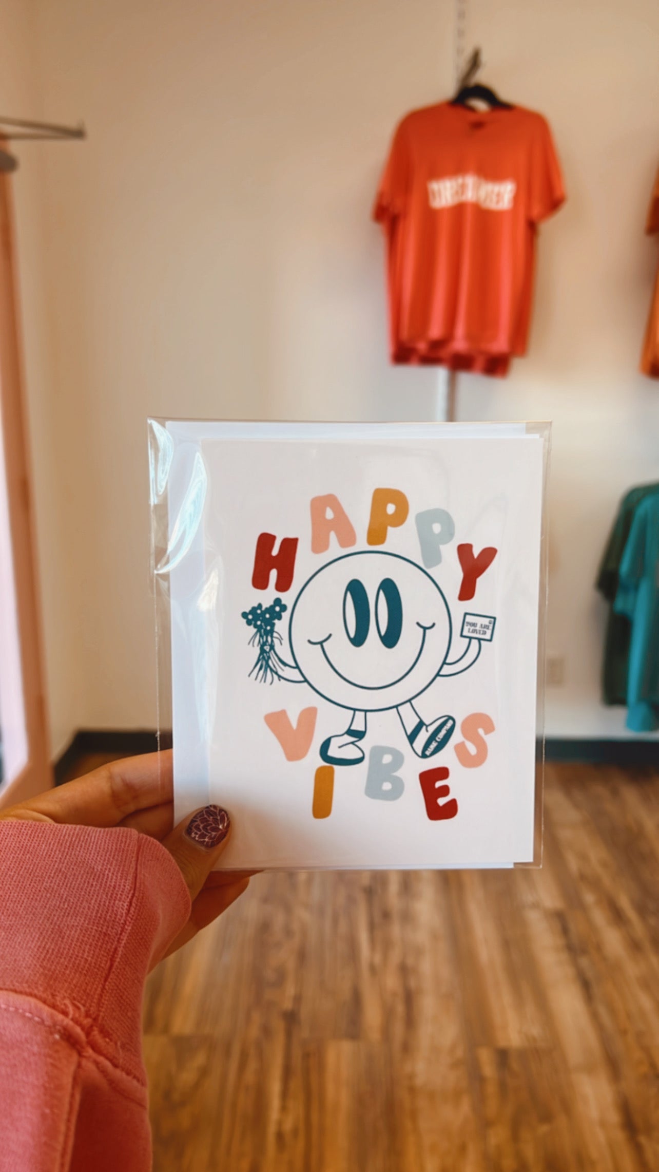 Happy Vibes Card