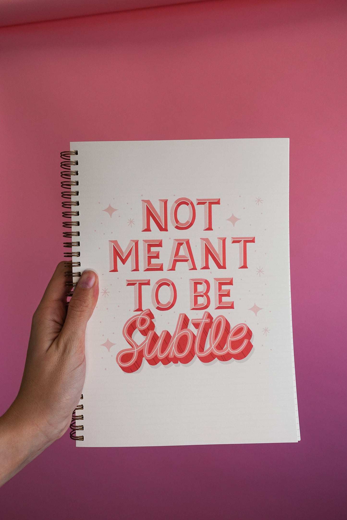 Fun Dot Notebook with a Twist