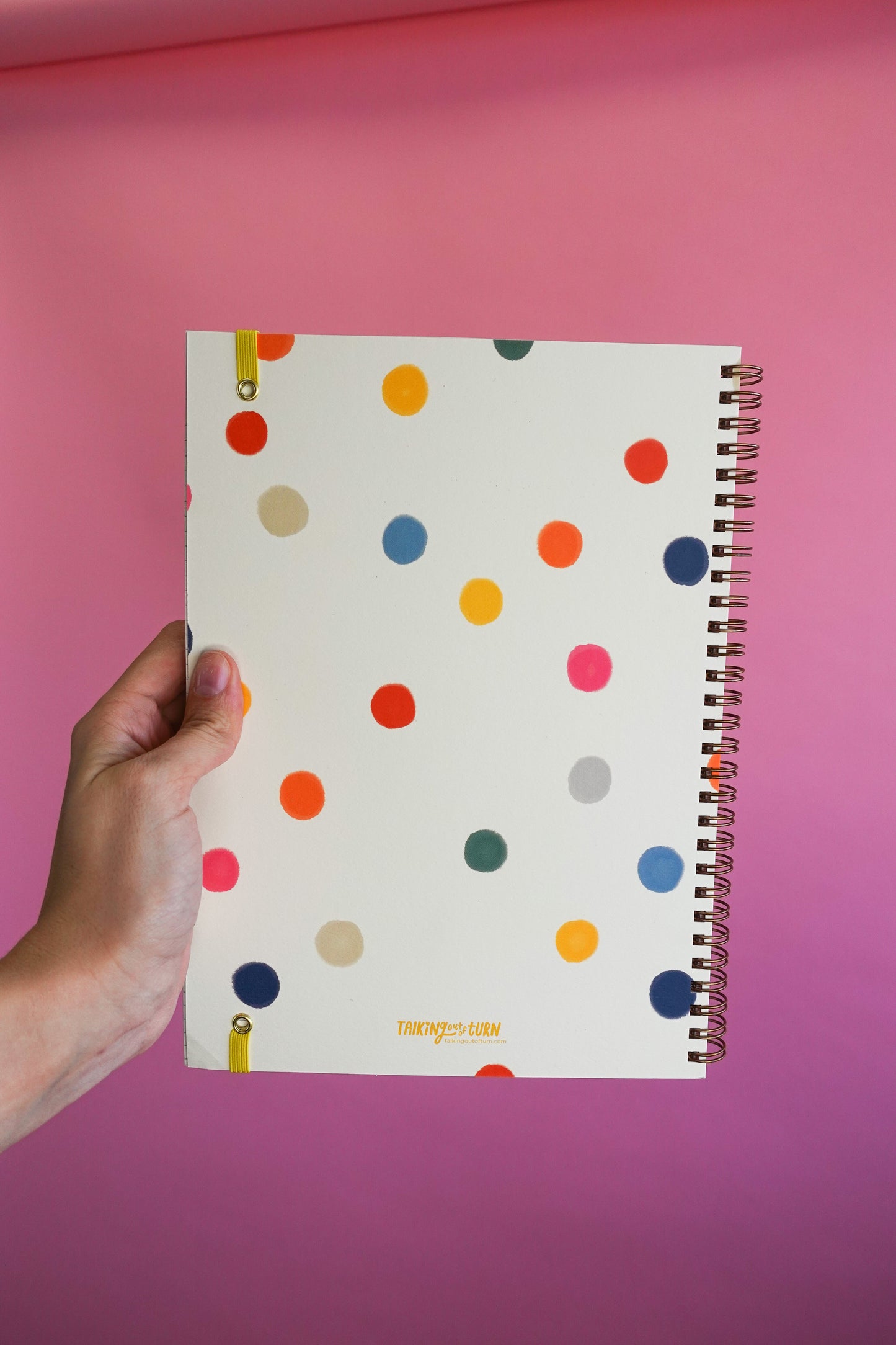 Fun Dot Notebook with a Twist