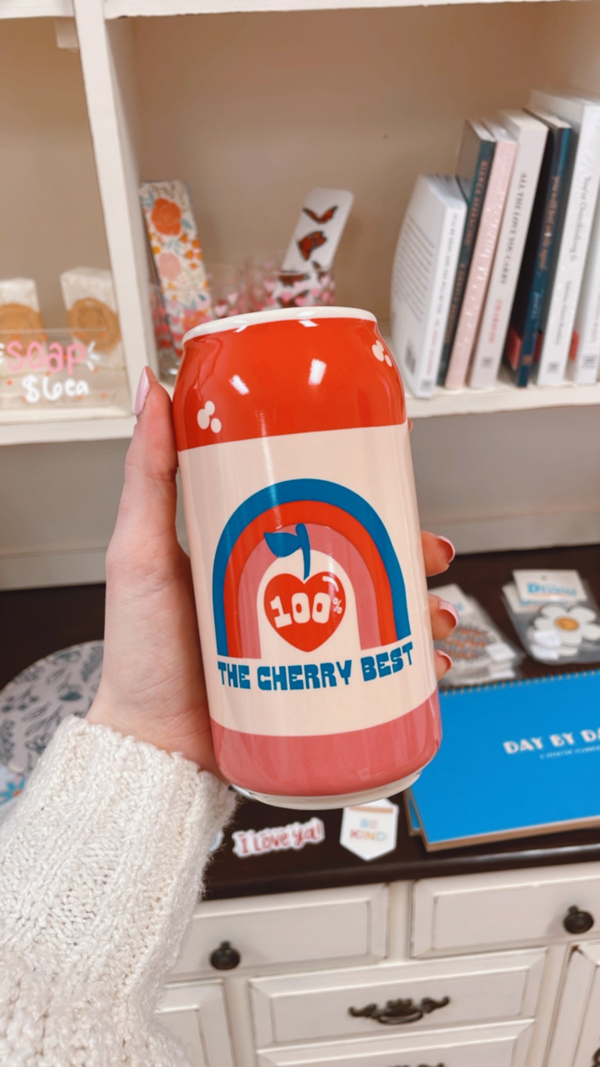 Cherry Soda Vase
