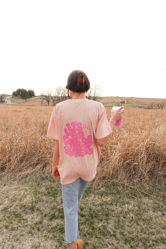 Let's Go Chase Sunsets Tee